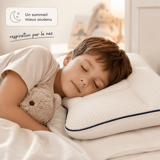 Flexoriom Kids™ — Oreiller ergonomique enfant