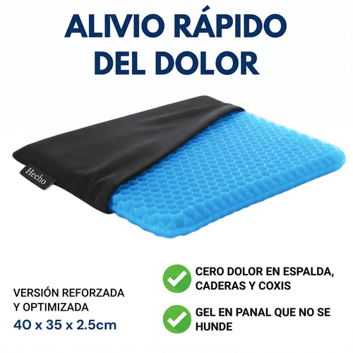 Cojín de Gel Ergonómico - Hecho™