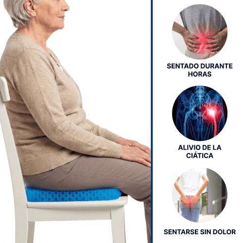 Cojín de Gel Ergonómico - Hecho™