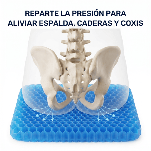 Cojín de Gel Ergonómico - Hecho™