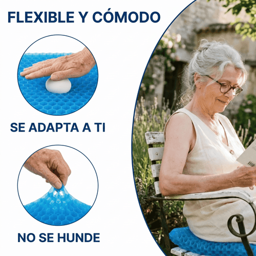 Cojín de Gel Ergonómico - Hecho™