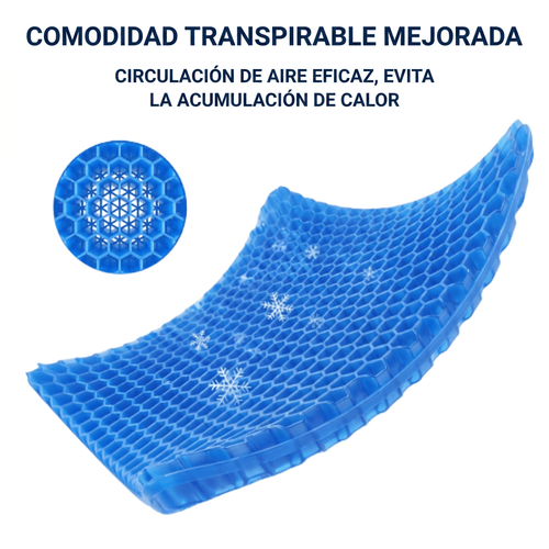 Cojín de Gel Ergonómico - Hecho™