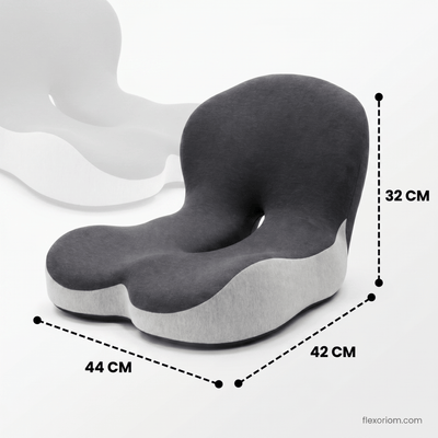 Coussin Orthopédique Flexoriom — Conduisez sans douleur, arrivez sans fatigue
