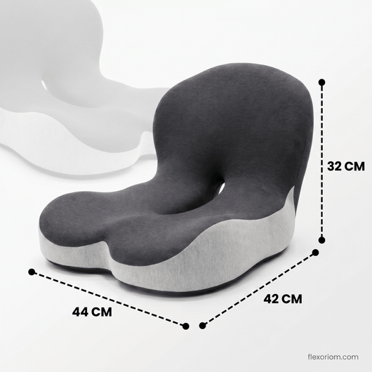 Coussin Orthopédique Flexoriom — Conduisez sans douleur, arrivez sans fatigue