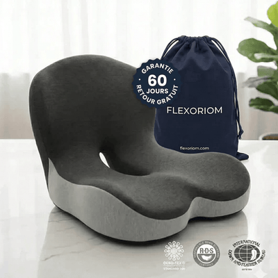Coussin Orthopédique Flexoriom — Conduisez sans douleur, arrivez sans fatigue