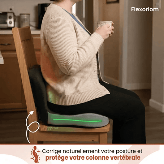 Coussin Orthopédique Flexoriom — Conduisez sans douleur, arrivez sans fatigue