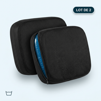 OFFERT — 2 Housses Lavables : Protégez votre coussin