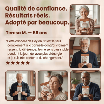 Cannelle de Ceylan 7 200 mg — soutien naturel de la glycémie