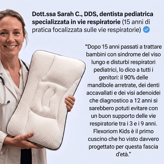 Flexoriom Kids™ – Cuscino Posturale per Bambini